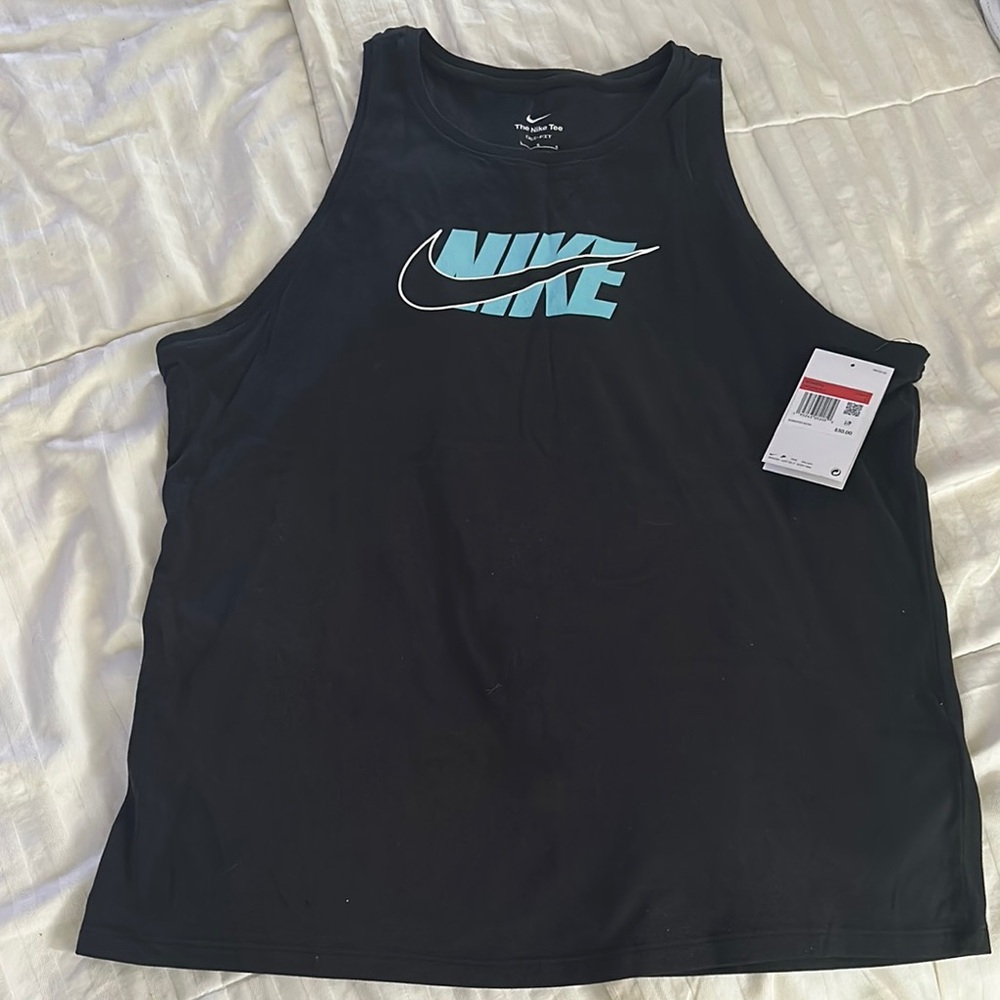 Nike dri-fit Black Tank Top